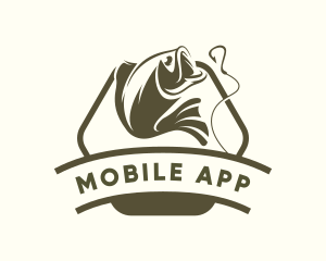 Underwater - Fish Hook Seafood logo design
