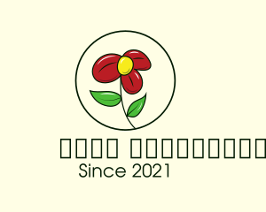 Florist - Daisy Flower Plant logo design