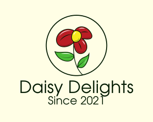 Daisy - Daisy Flower Plant logo design