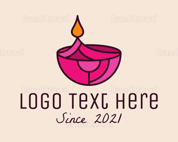 Oil Lamp Wellness Logo