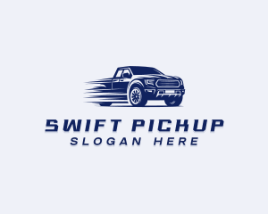 Pickup - Fast Pickup Truck logo design
