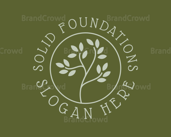 Vegan Leaf Garden Logo