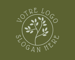 Vegan Leaf Garden Logo