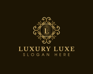 Luxury Floral Ornament logo design