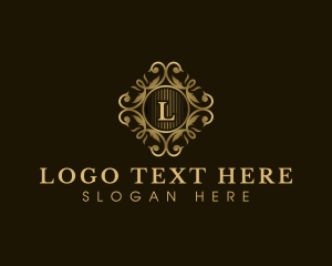 Luxury Floral Ornament Logo