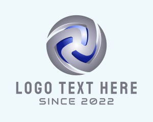 Innovation - Tech Cryptocurrency App logo design