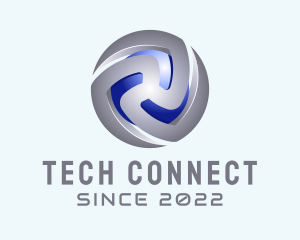 App - Tech Cryptocurrency App logo design