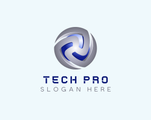 Tech - Tech Cryptocurrency App logo design