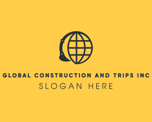 Global Construction Infrastructure logo design