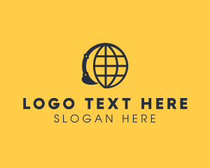 Planet - Global Construction Infrastructure logo design