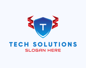 Tech Shield Security Logo