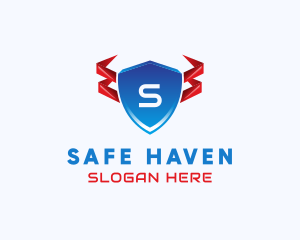 Tech Shield Security logo design