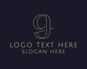 Company - Elegant Boutique Letter G logo design