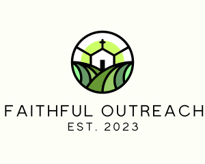 Evangelize - Catholic Church Field logo design