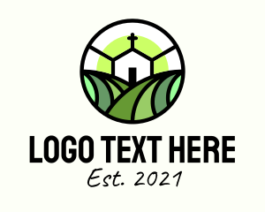 Catholic - Catholic Church Field logo design