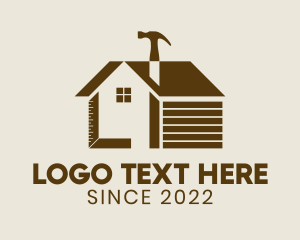 Cabin - House Renovation Contractor logo design