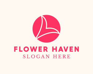 Floral Flower Boutique logo design