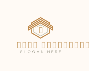 Realty Roofing House logo design