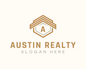 Realty Roofing House logo design