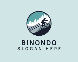Scenery - Mountain Bike Cycling logo design