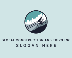 Mountaineer - Mountain Bike Cycling logo design