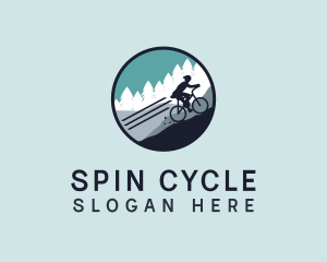 Mountain Bike Cycling  logo design