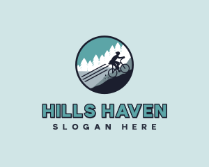 Mountain Bike Cycling  logo design