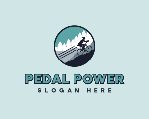 Mountain Bike Cycling  logo design