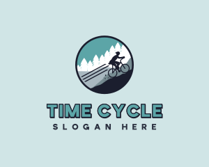 Mountain Bike Cycling  logo design