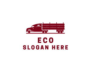 Haulage - Vintage Delivery Truck logo design