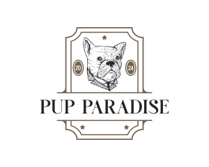 Animal Pet Bulldog logo design