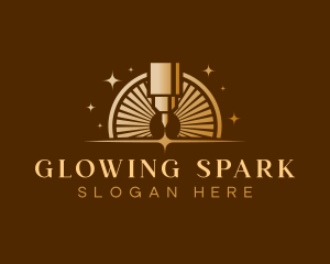 Industrial Laser Cutting Machine logo design