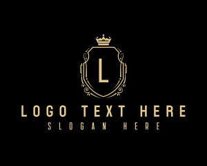 High End - Elegant Crest Deluxe logo design