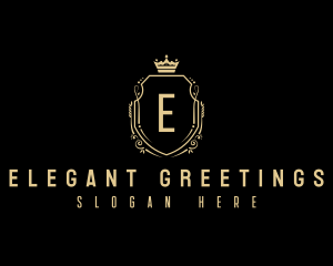 Elegant Crest Deluxe  logo design