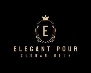 Elegant Crest Deluxe  logo design