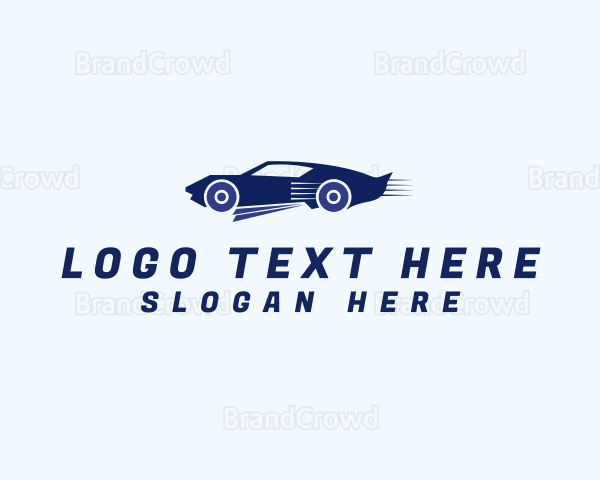Fast Car Driving Logo