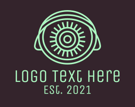 Technology - Digital Technology Eye logo design