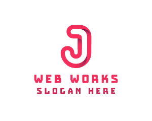 Web - Web Developer Programmer logo design