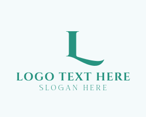 Cursive - Chic Fancy Lettermark logo design