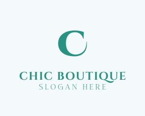 Chic - Chic Fancy Lettermark logo design