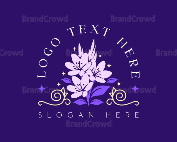 Elegant Floral Beauty Logo