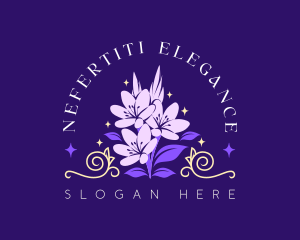 Elegant Floral Beauty logo design