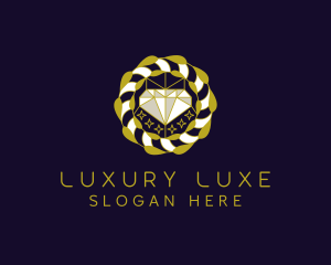 Luxury Diamond Gem logo design