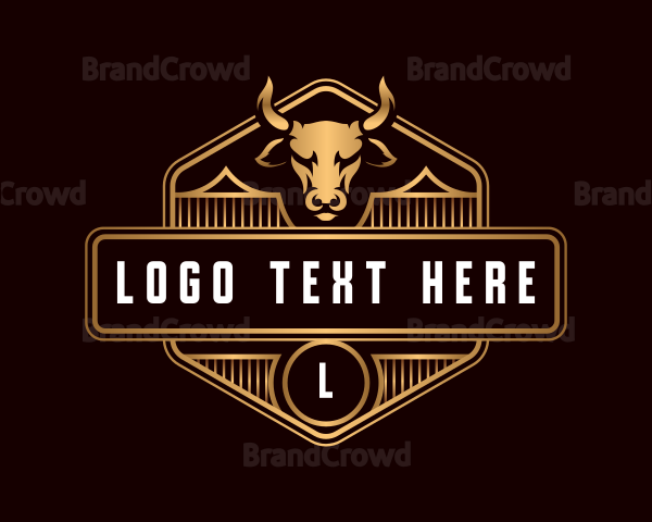 Luxury Bull Farm Logo