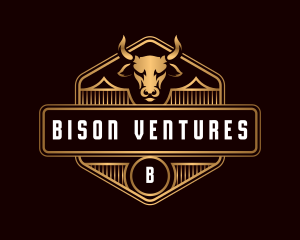 Luxury Bull Farm logo design