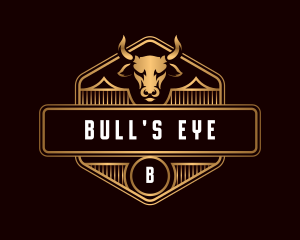 Luxury Bull Farm logo design