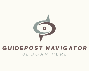 Compass Navigation Logistics Mover logo design