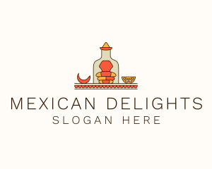 Mexican Cocktail Bar logo design