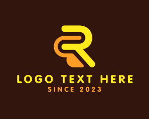 Professional Letter R Agency logo design