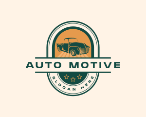 Auto Transport Vehicle logo design